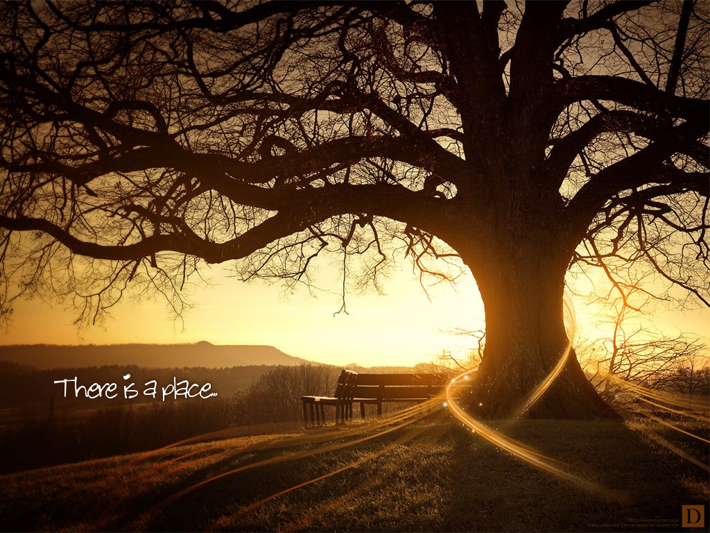 There is a place...